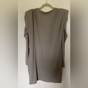 NWT✨ ST. ROCHE Padded Shoulder Cotton Mini Dress medium